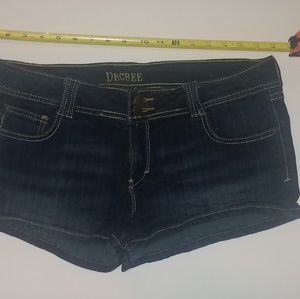 Denim shorts